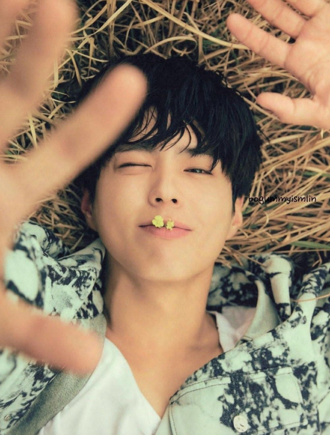 Recent activity shot of Park Bogum