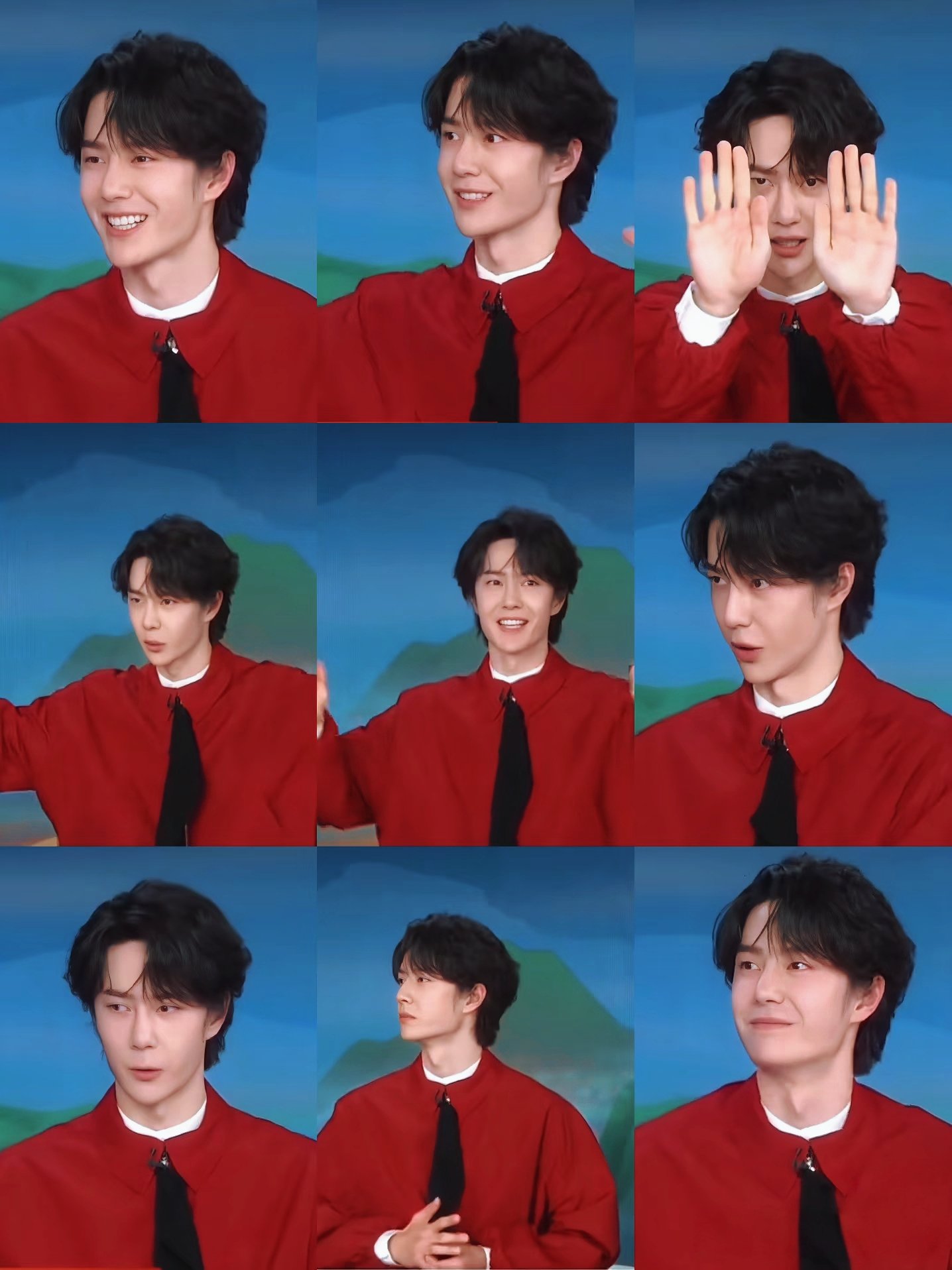 Latest photo of Wang Yibo