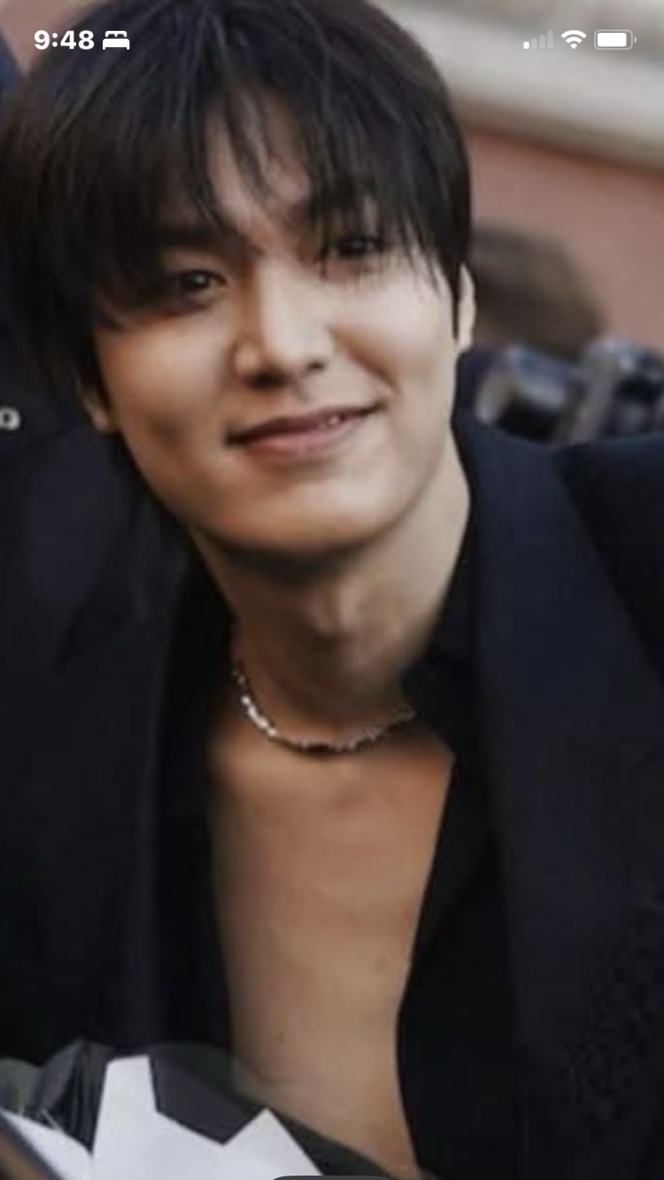 Recent activity shot of Lee Minho