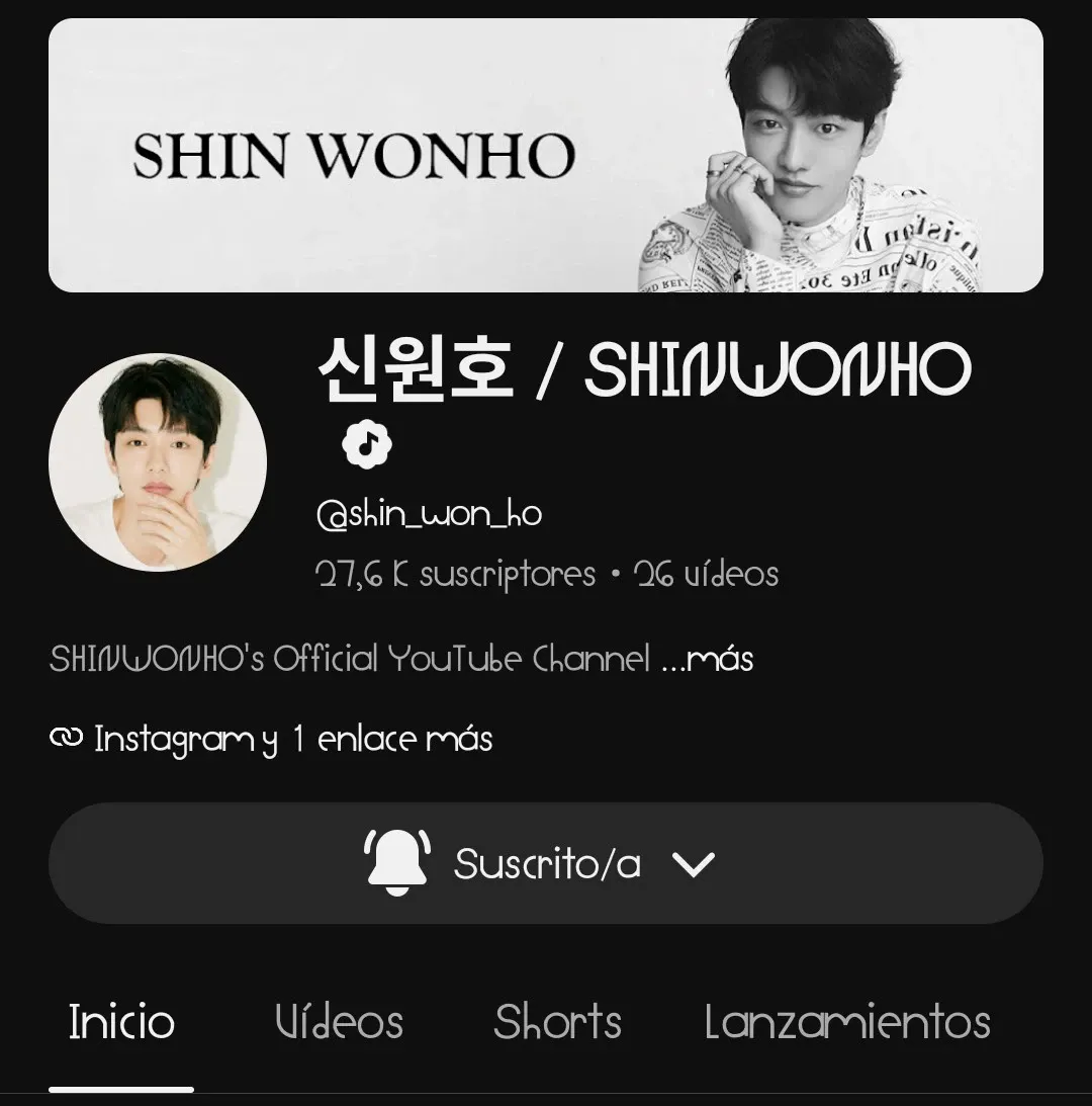 Behind-the-scenes cut of Shin Wonho
