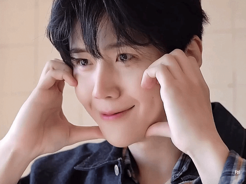 Behind-the-scenes cut of Kim Seonho