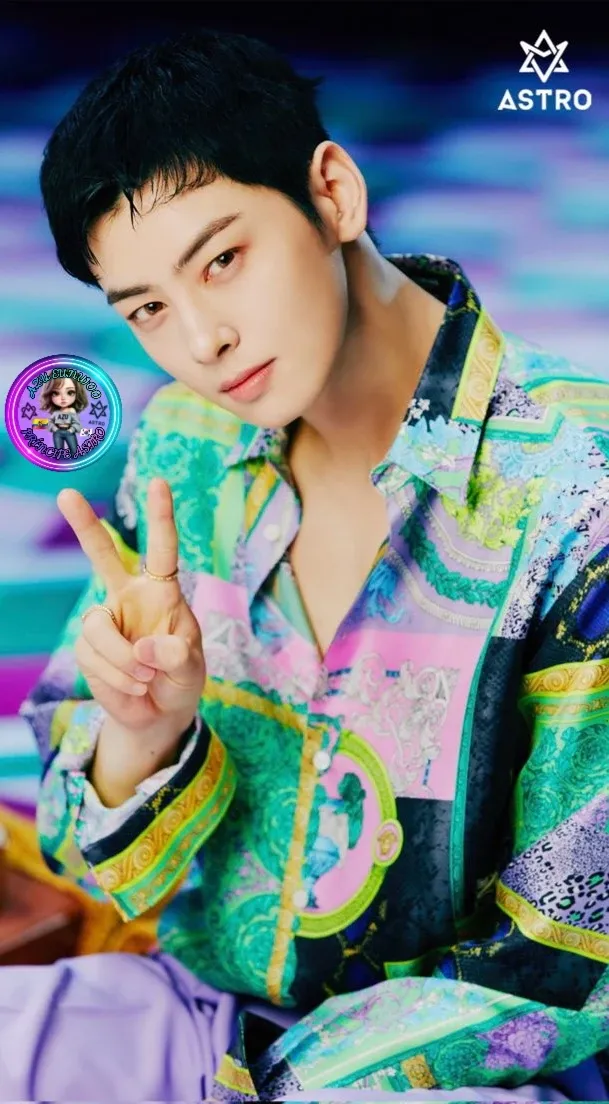 Behind-the-scenes cut of Cha Eunwoo