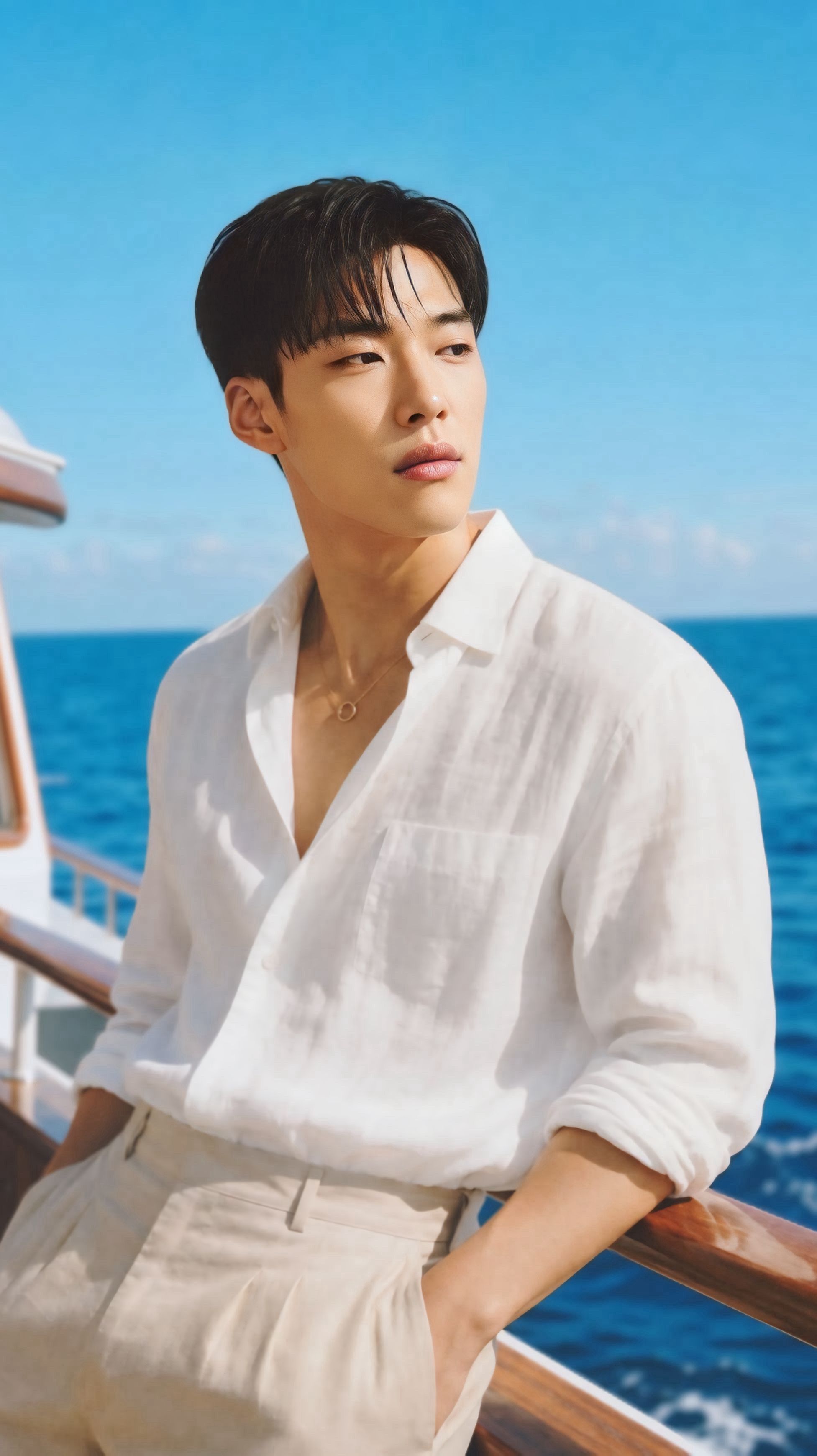 A moment captured by a fan of Woo Dohwan