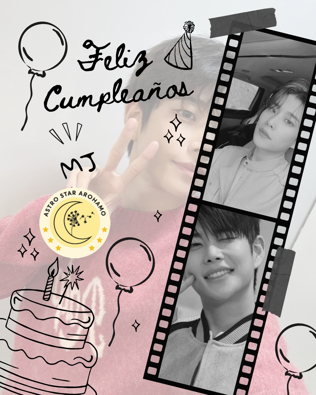 Behind-the-scenes cut of Cha Eunwoo