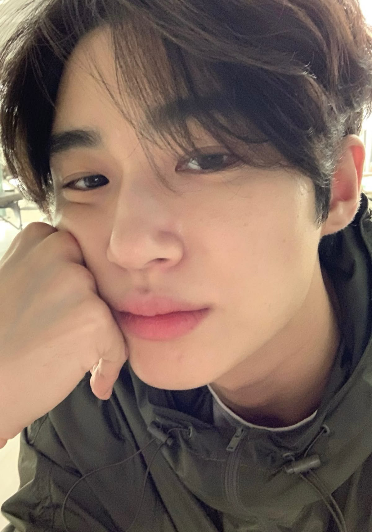 A moment captured by a fan of Byeon Wooseok