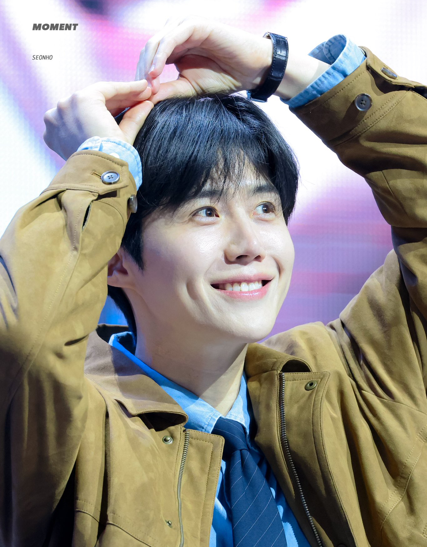 Behind-the-scenes cut of Kim Seonho