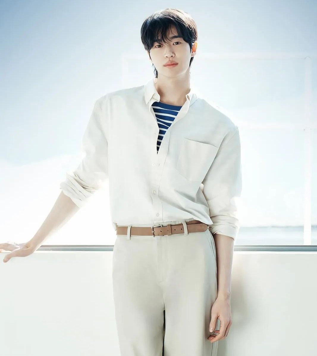 Recent activity shot of Byeon Wooseok