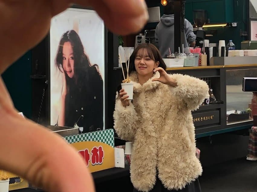 Recent activity shot of Hyeri