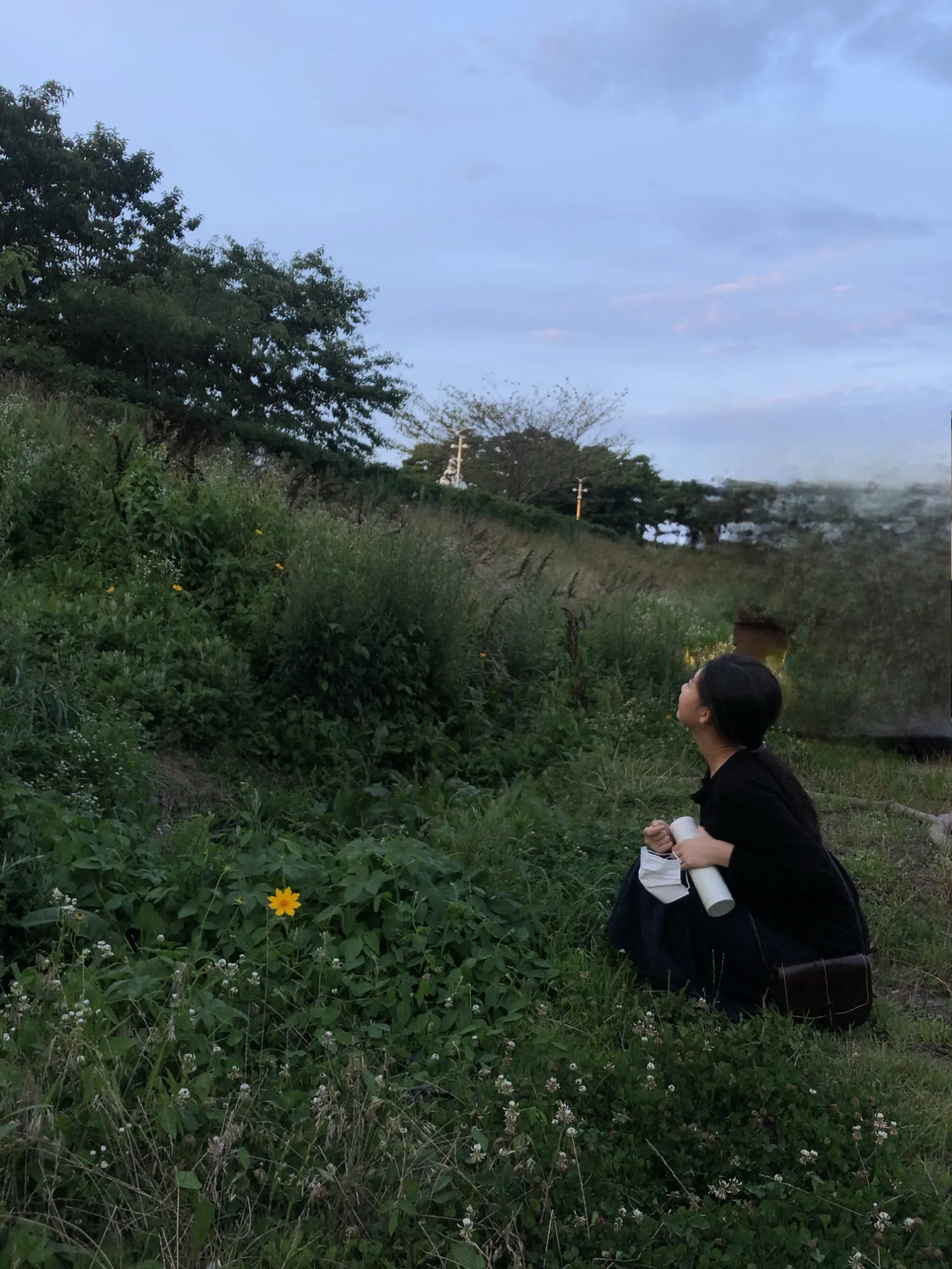 Recent activity shot of Han Yeji