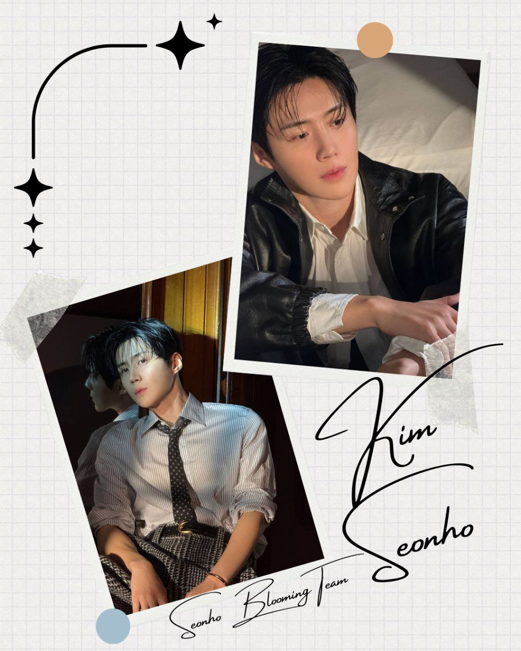 Behind-the-scenes cut of Kim Seonho