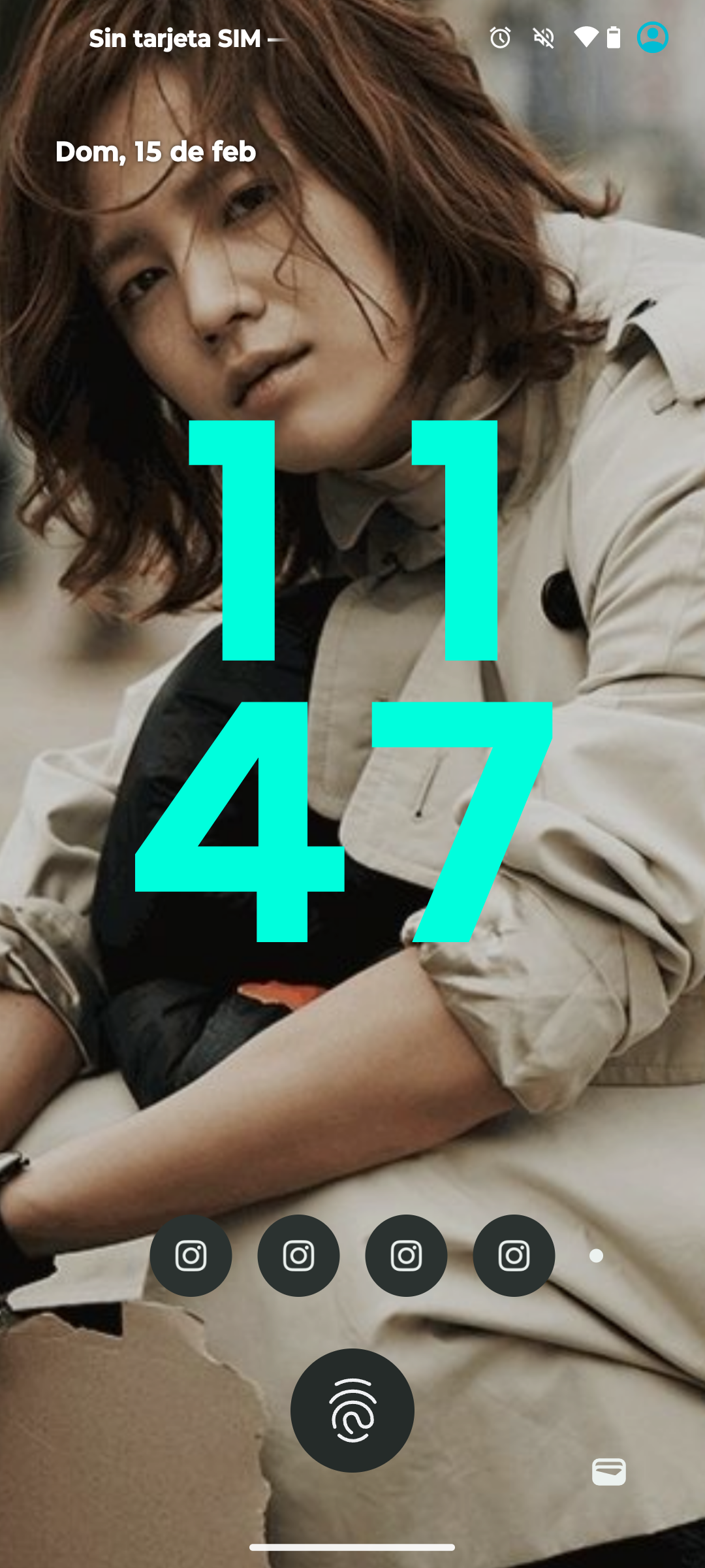 Emotional wallpaper shared by fans for Jang Geunsuk