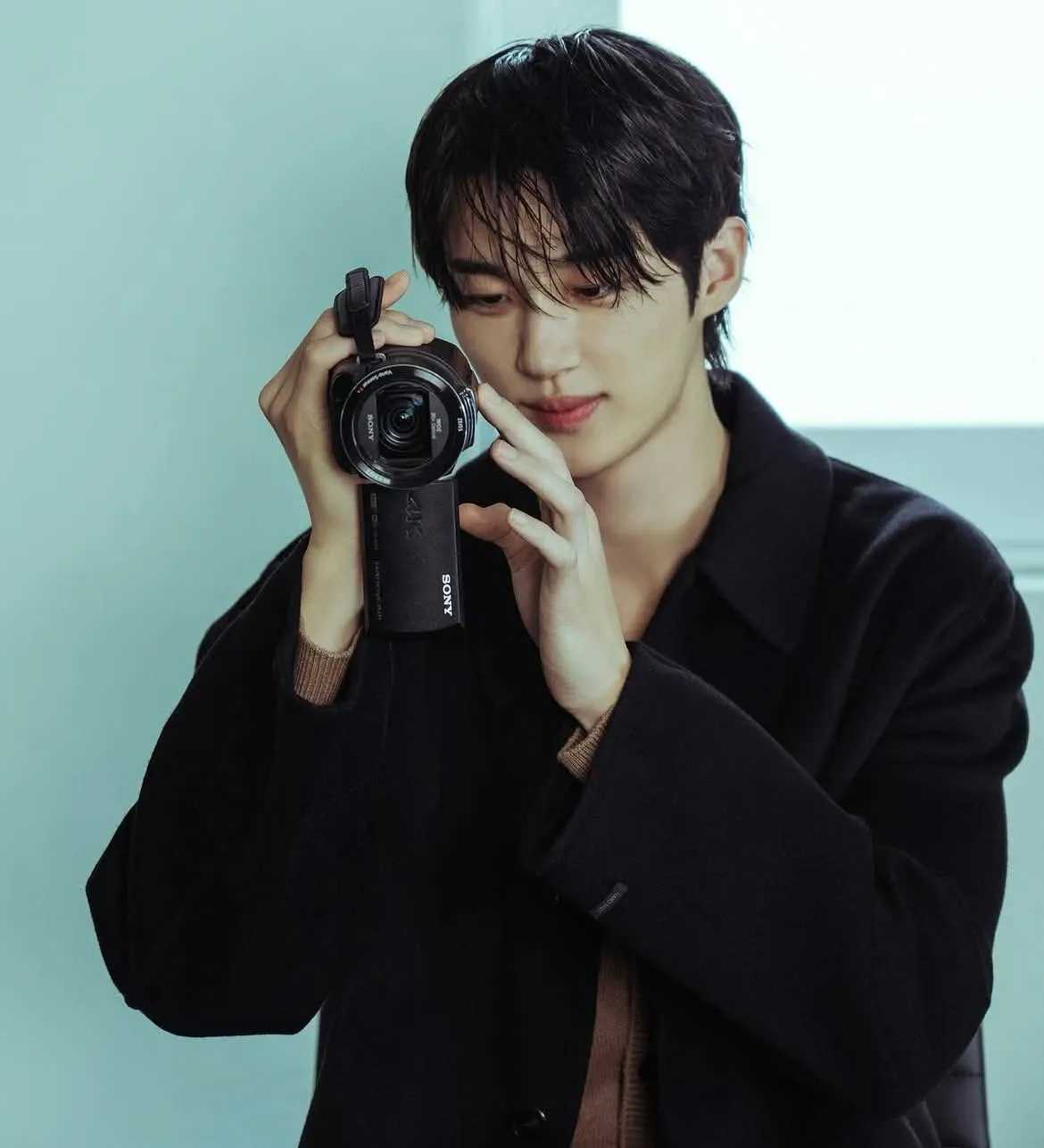 Recent activity shot of Byeon Wooseok