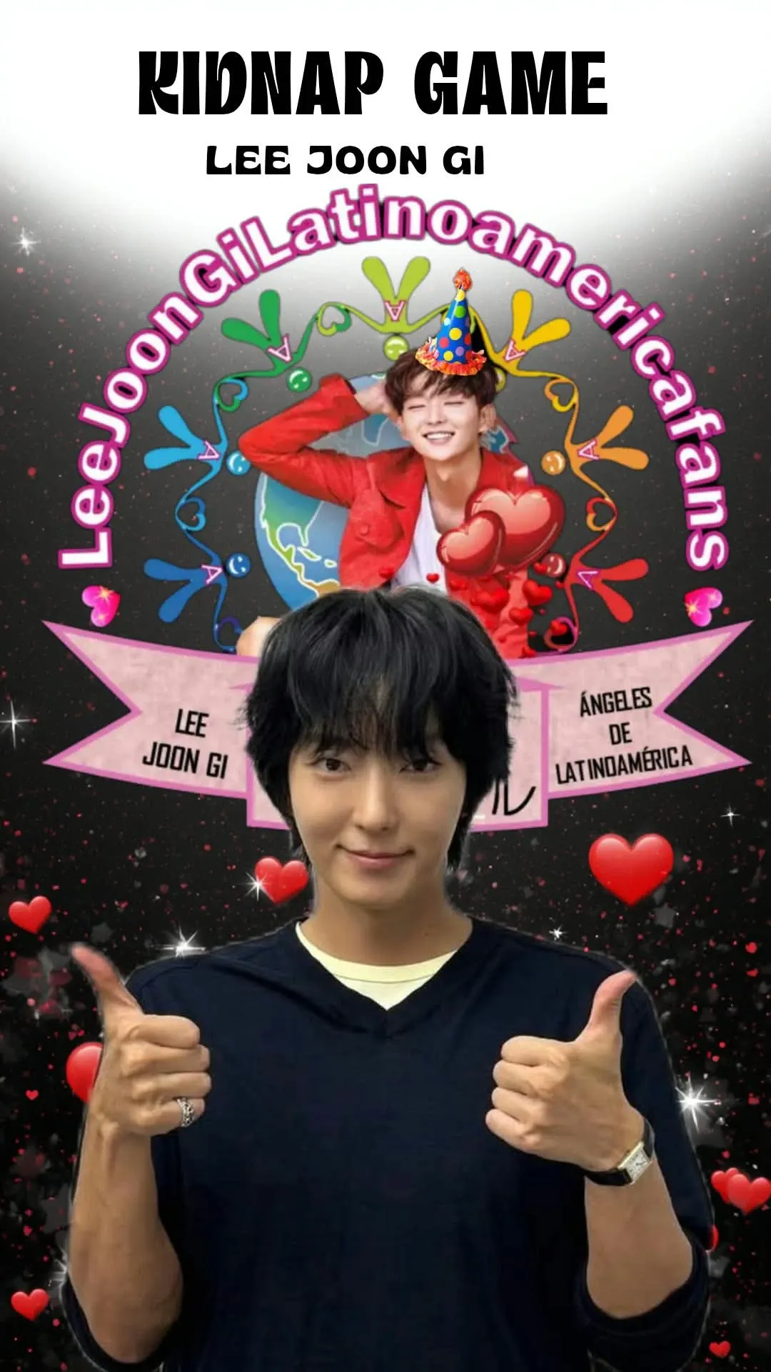 Wallpaper spesial buatan penggemar Lee Joongi