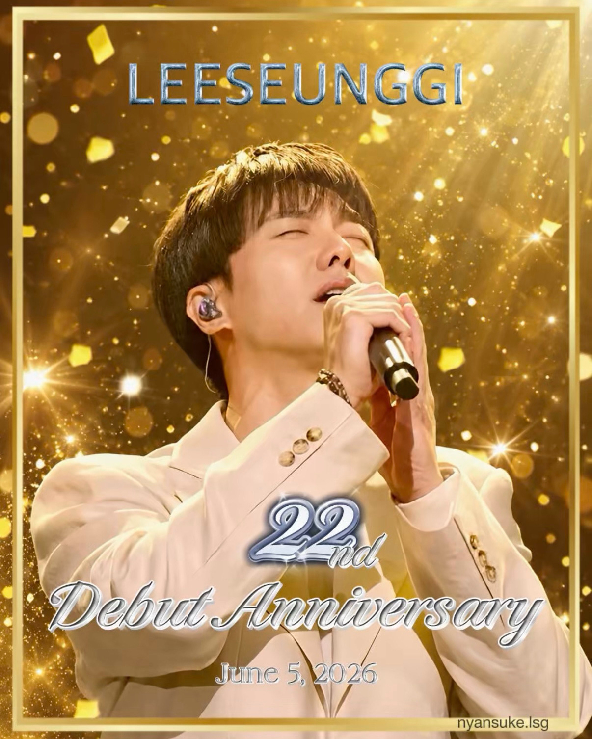 Momen yang diabadikan oleh penggemar Lee Seunggi
