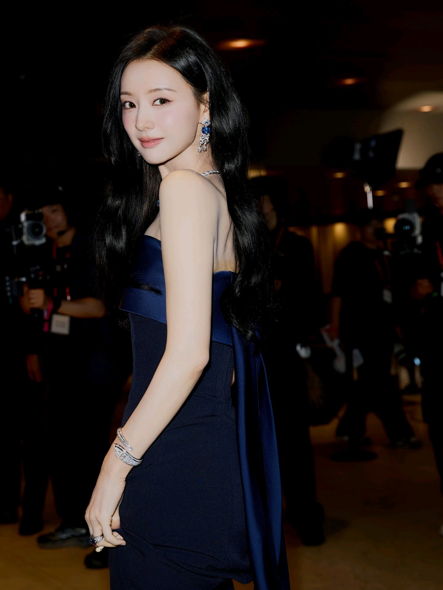 A moment captured by a fan of Kim Jiwon