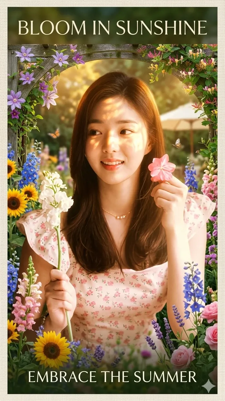 채수빈를 위해 팬들이 공유한 감성 배경화면