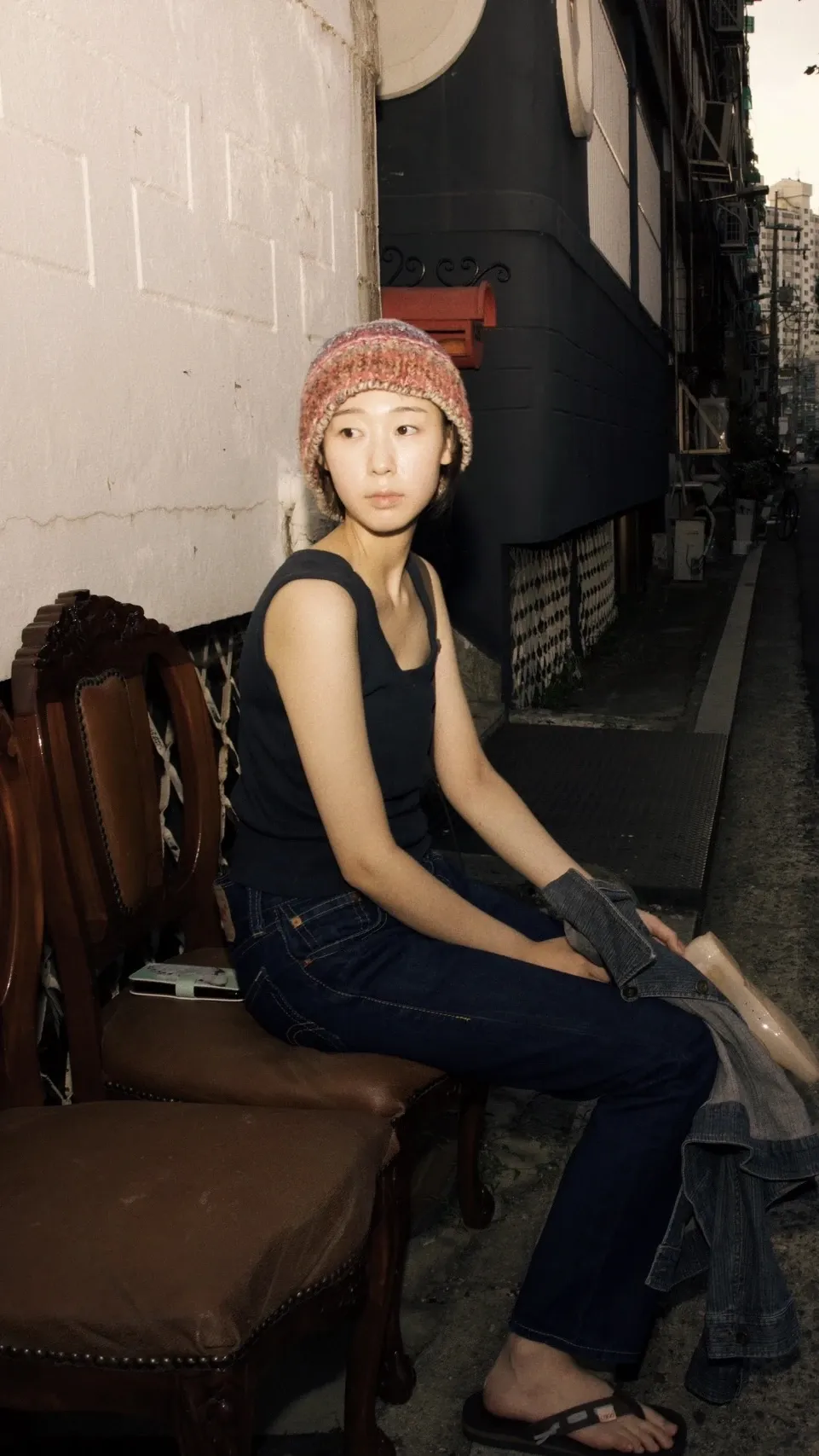 Emotional wallpaper shared by fans for Han Yeji