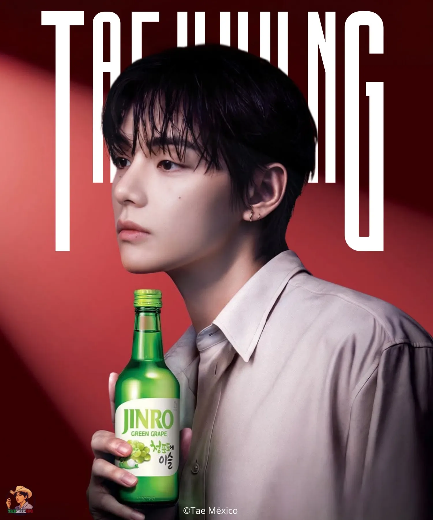 Recent activity shot of Kim Taehyung (V)