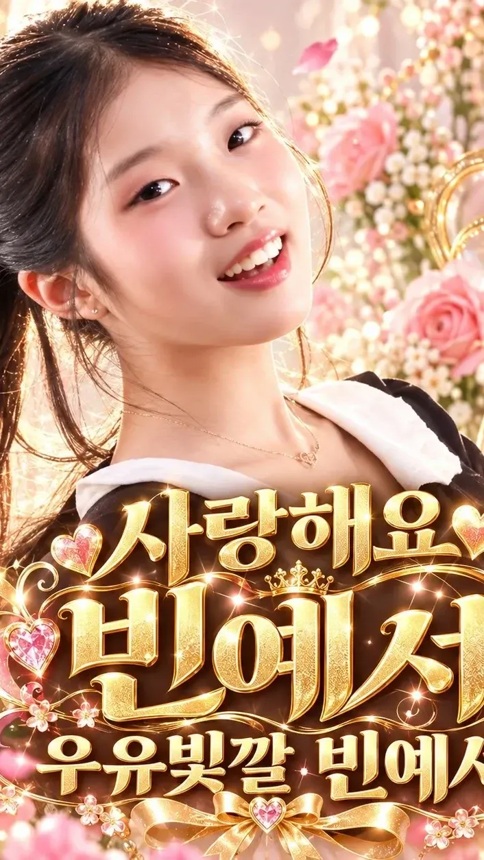 Emotional wallpaper shared by fans for Bin Yeseo