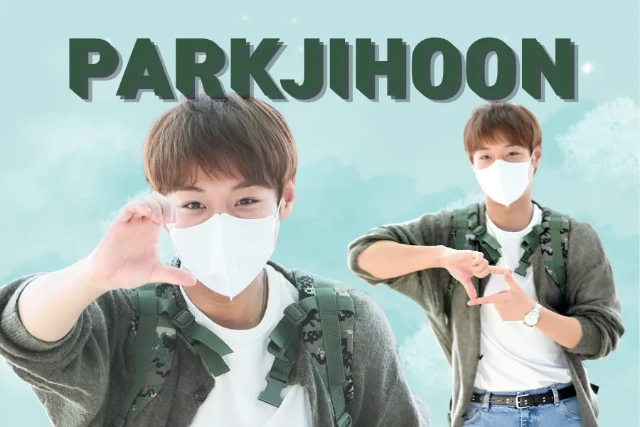 Behind-the-scenes cut of Park Jihoon