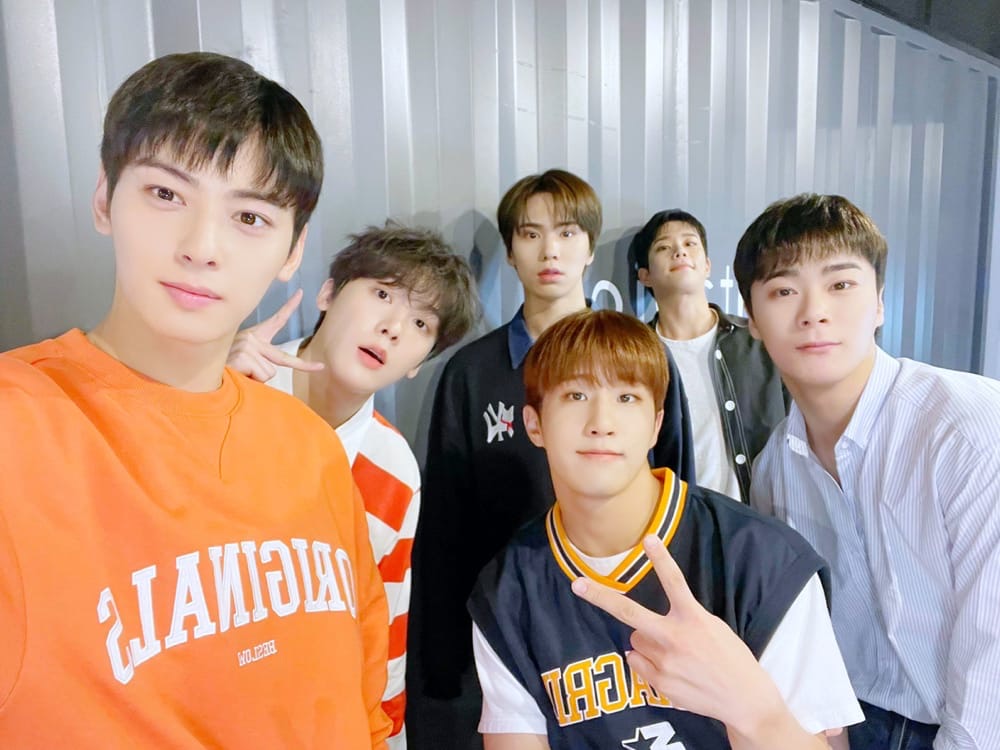 Recent activity shot of Cha Eunwoo