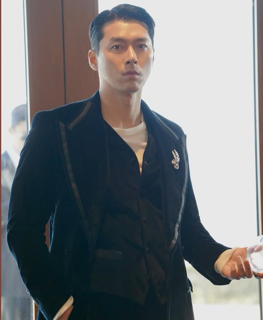 Recent activity shot of Hyun Bin
