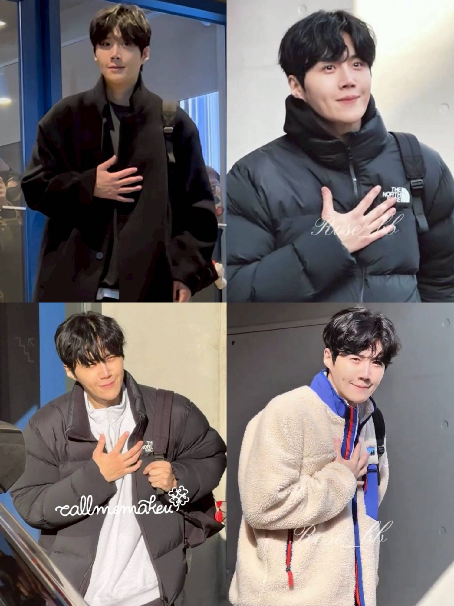 粉丝拍下的金宣虎瞬间