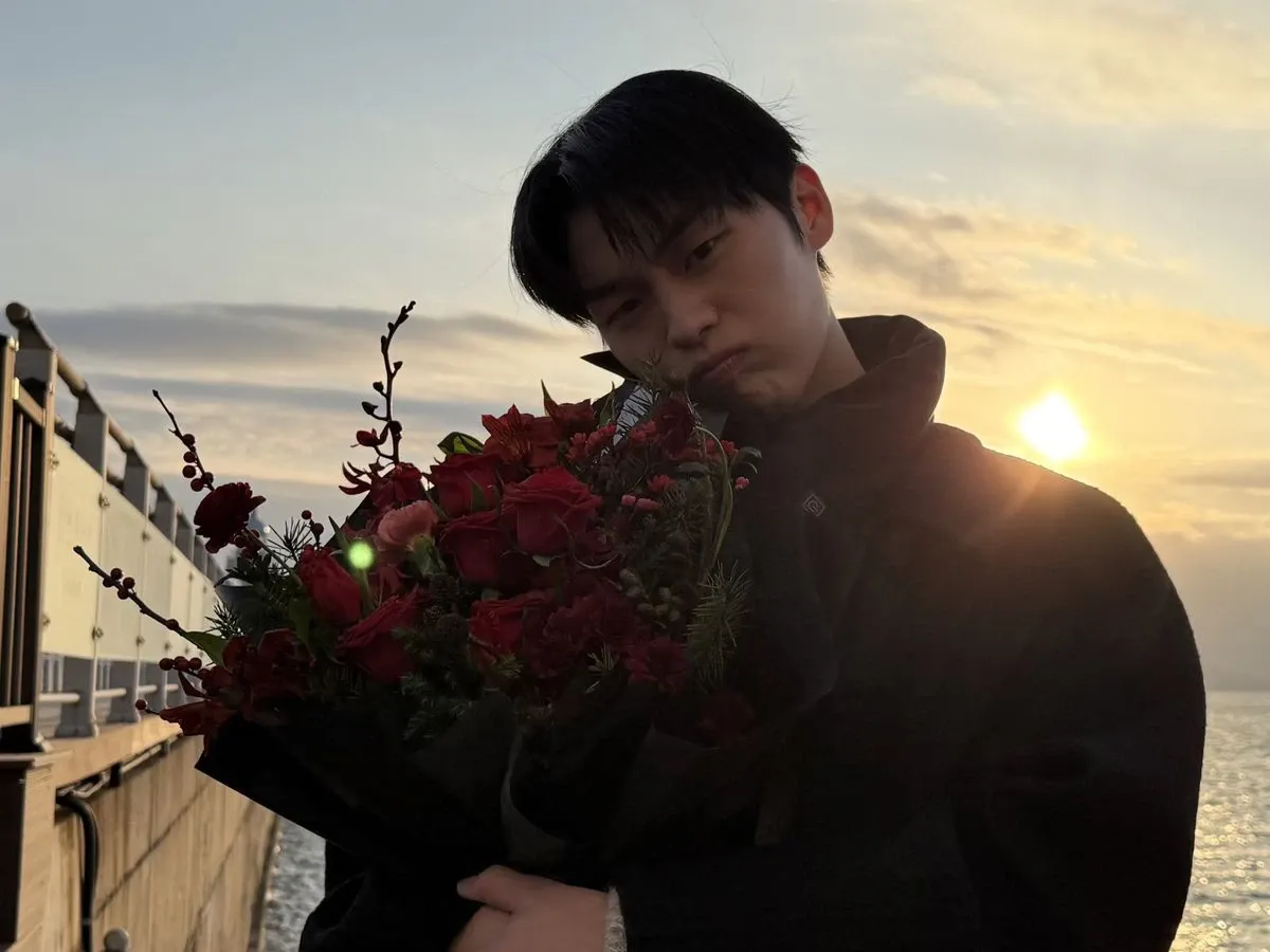 Behind-the-scenes cut of Choi Hyunwook