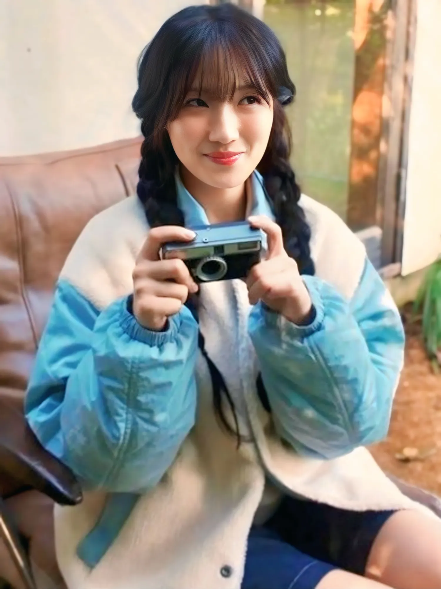 Behind-the-scenes cut of Kim Hyeyoon