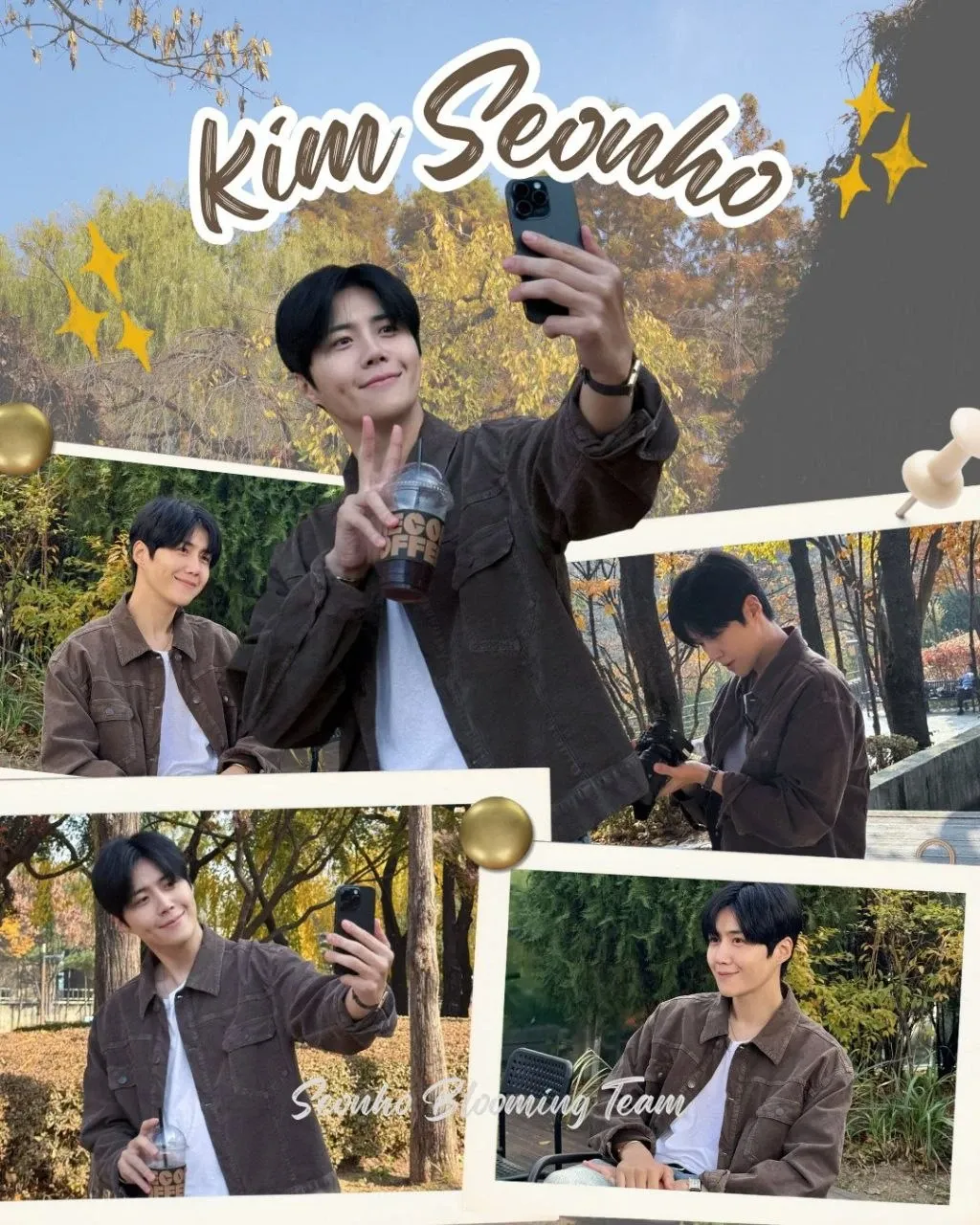 A moment captured by a fan of Kim Seonho