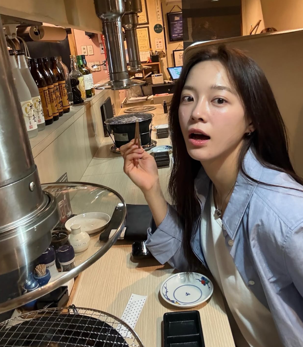 Behind-the-scenes cut of Kim Sejeong