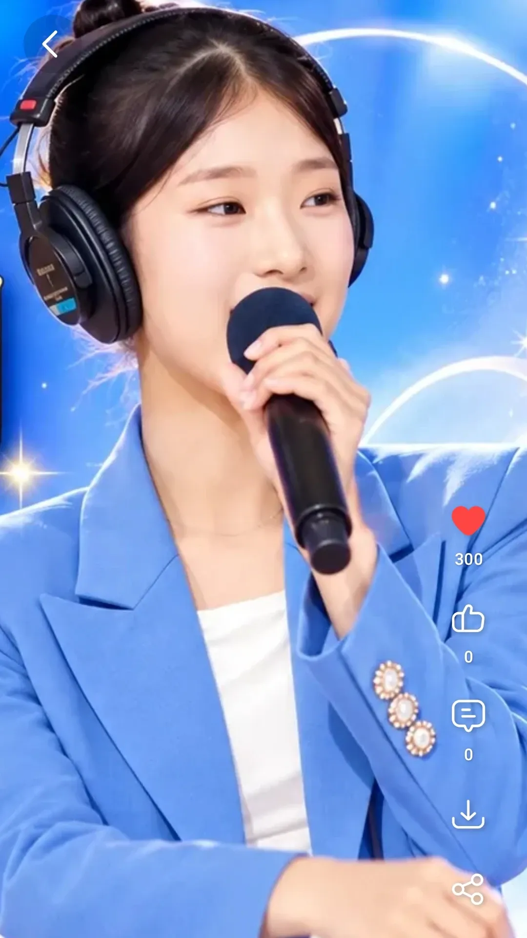 Special wallpaper made by Bin Yeseo's fans