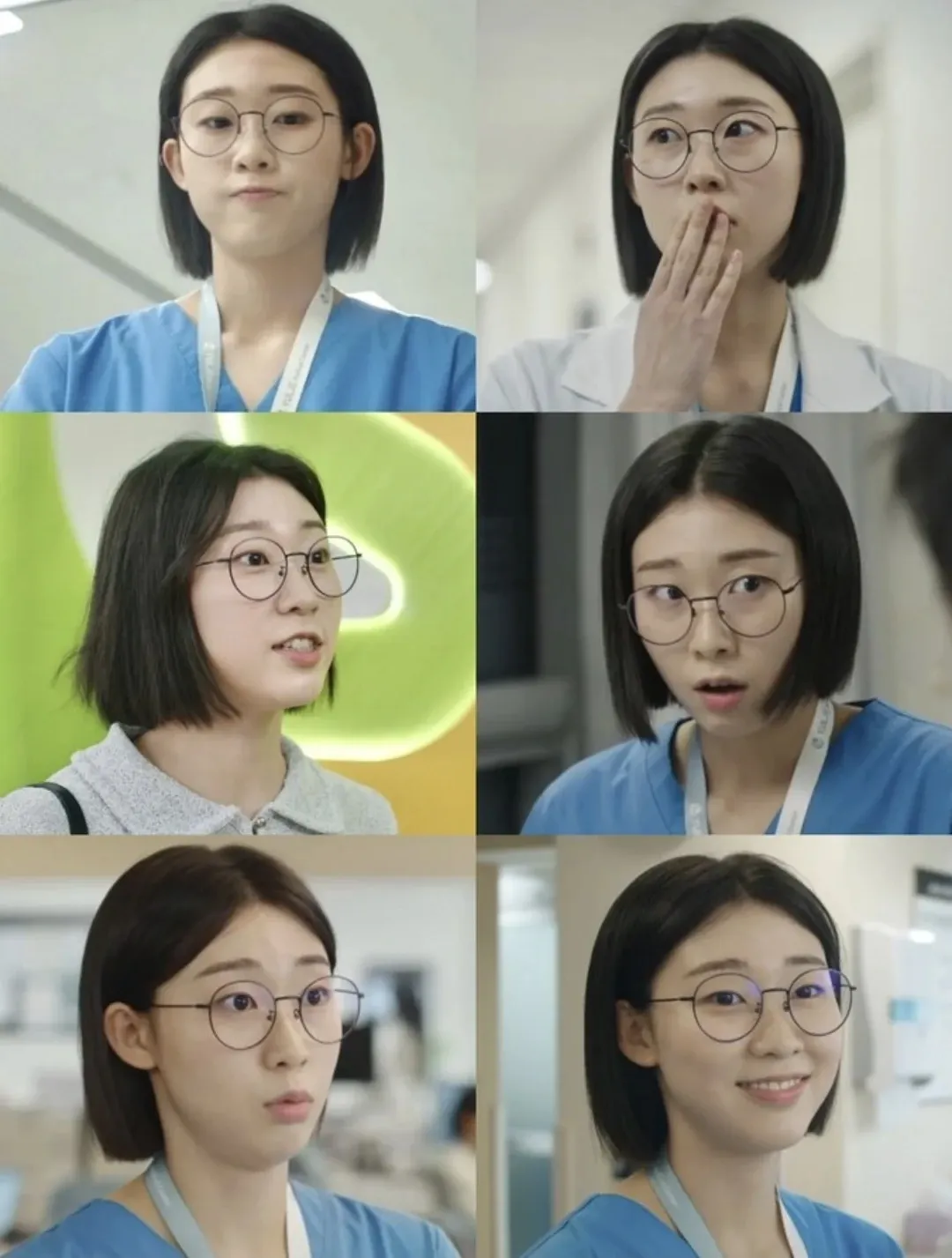Behind-the-scenes cut of Han Yeji