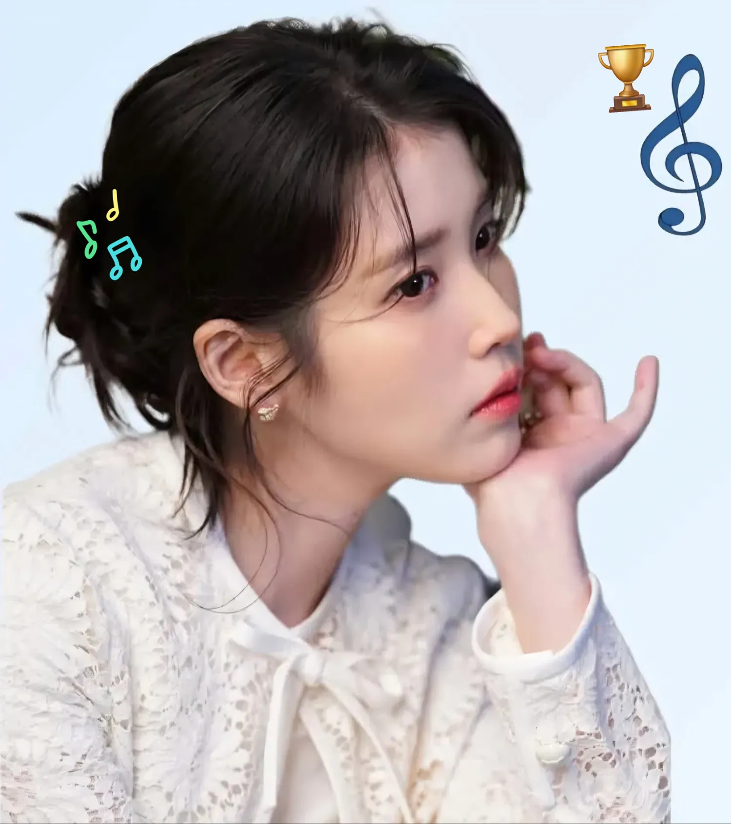 Foto terbaru dari IU