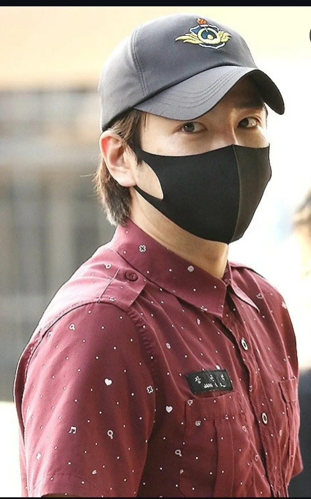 A moment captured by a fan of Jang Geunsuk