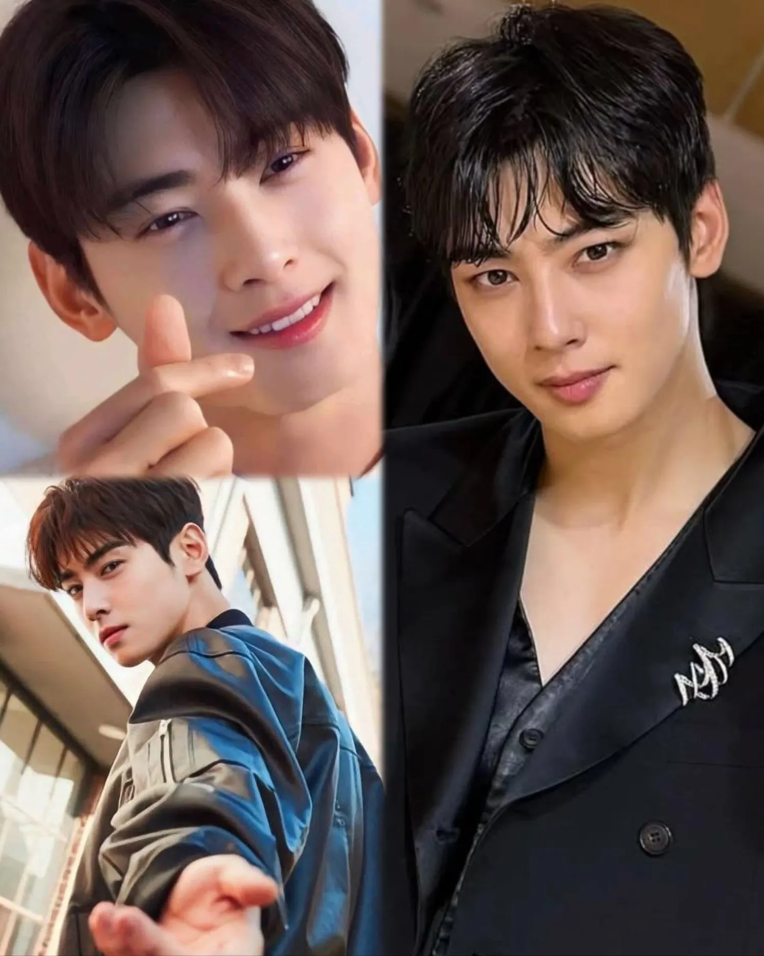 Behind-the-scenes cut of Cha Eunwoo