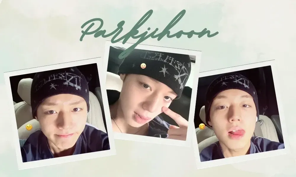 Behind-the-scenes cut of Park Jihoon