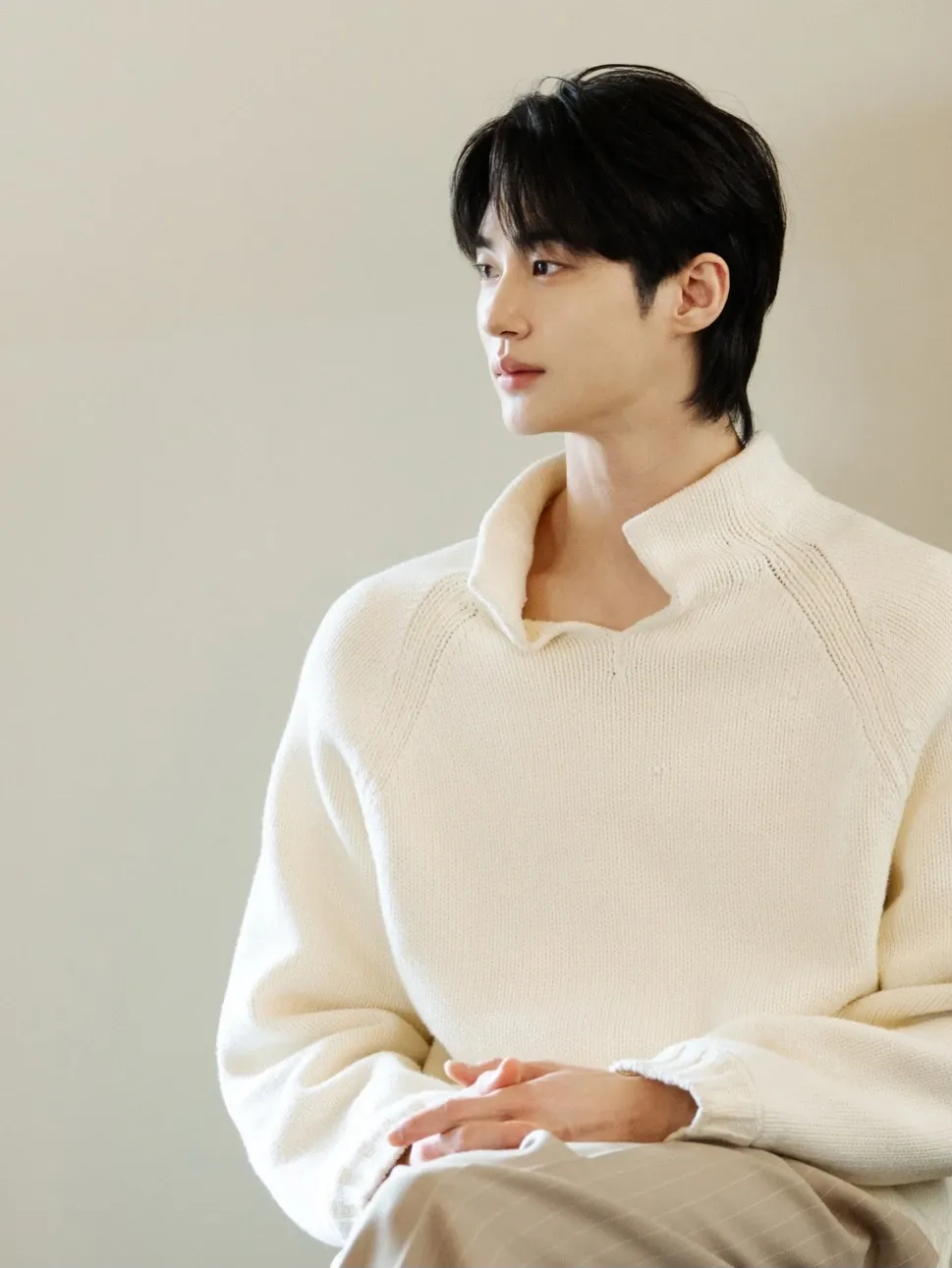 Recent activity shot of Byeon Wooseok