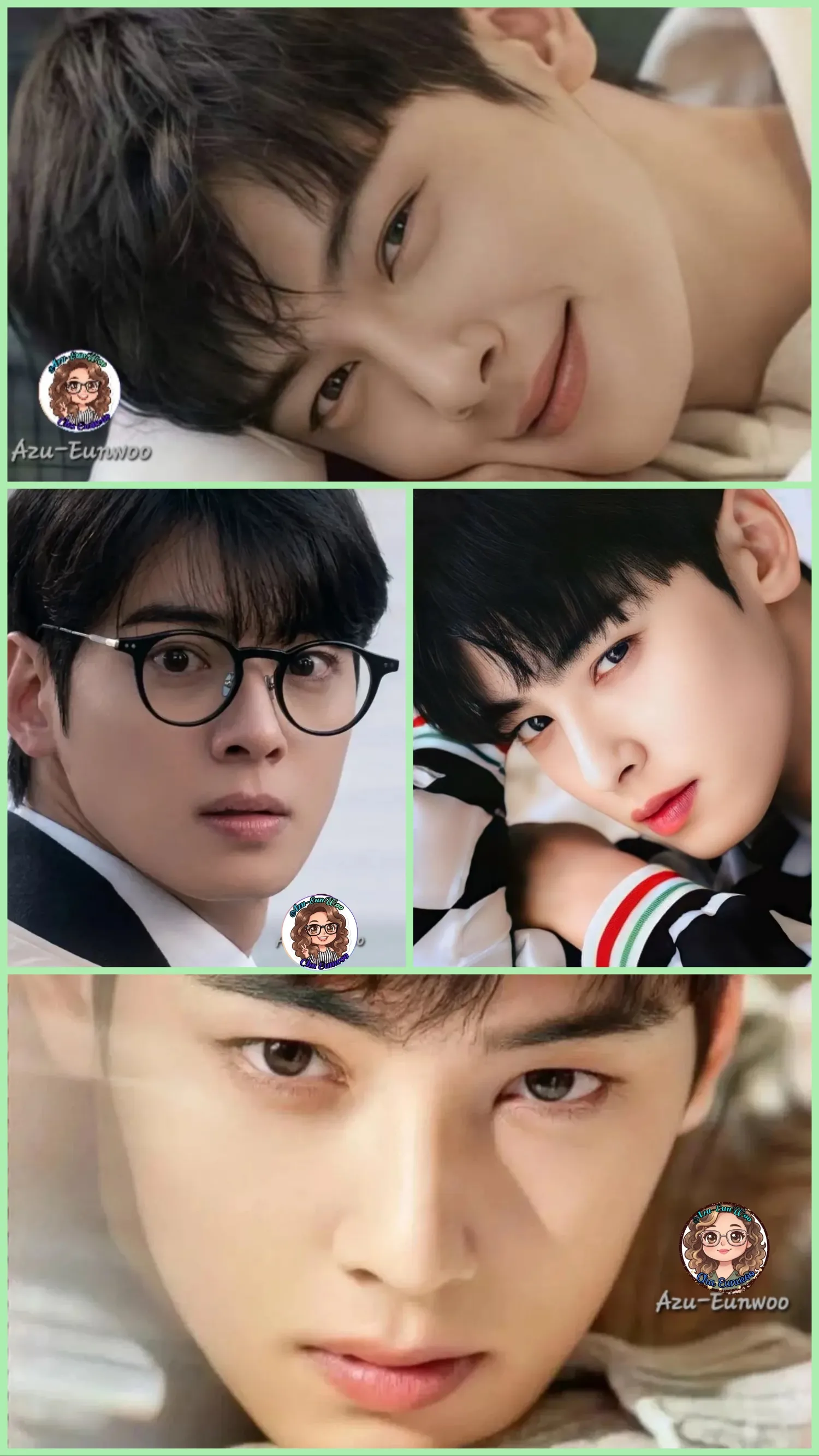 A moment captured by a fan of Cha Eunwoo