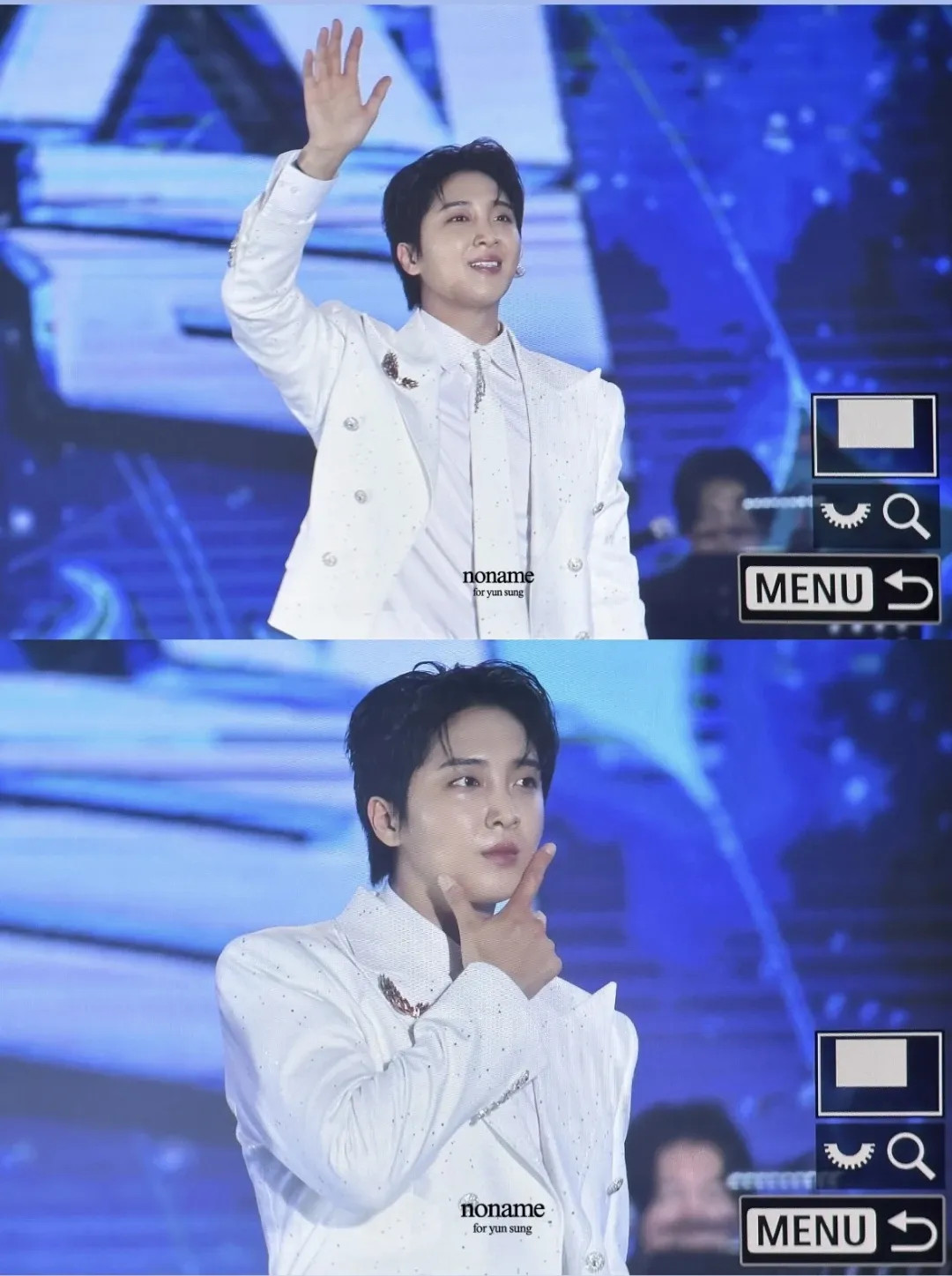 A moment captured by a fan of Hwang Yunsung