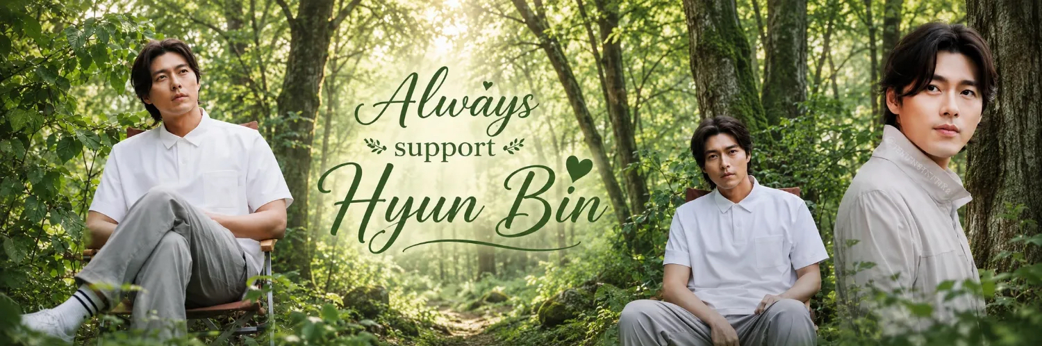 Momen yang diabadikan oleh penggemar Hyun Bin