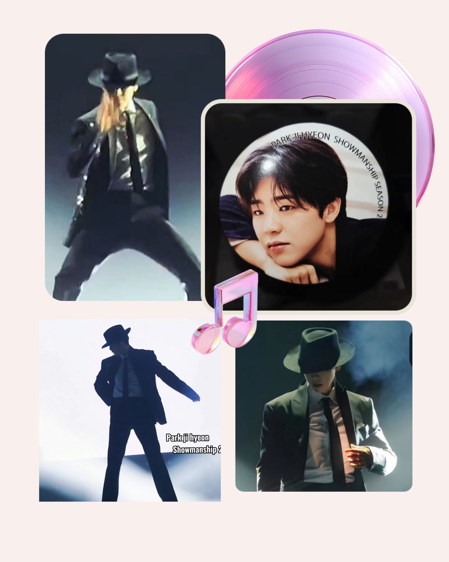 A moment captured by a fan of Park Jihyeon