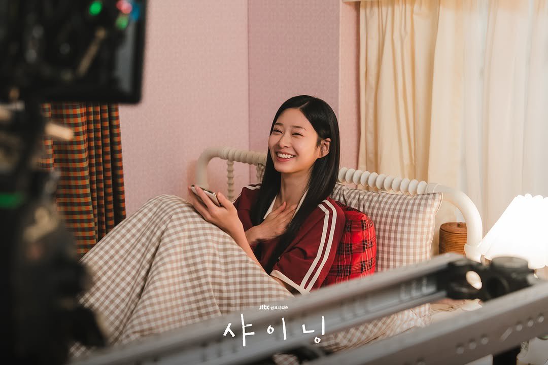 A moment captured by a fan of Kim Minju