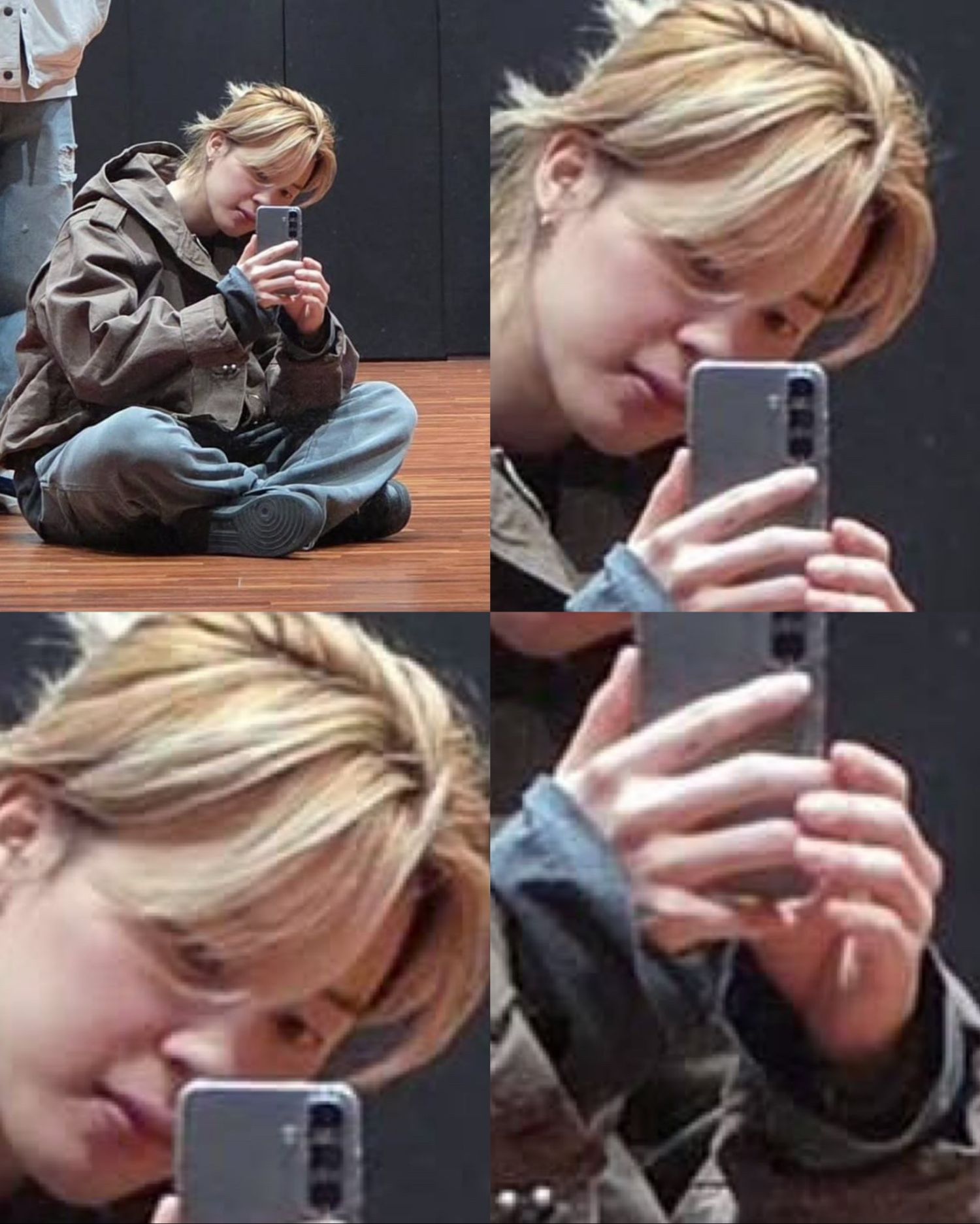 A moment captured by a fan of Ha Jimin