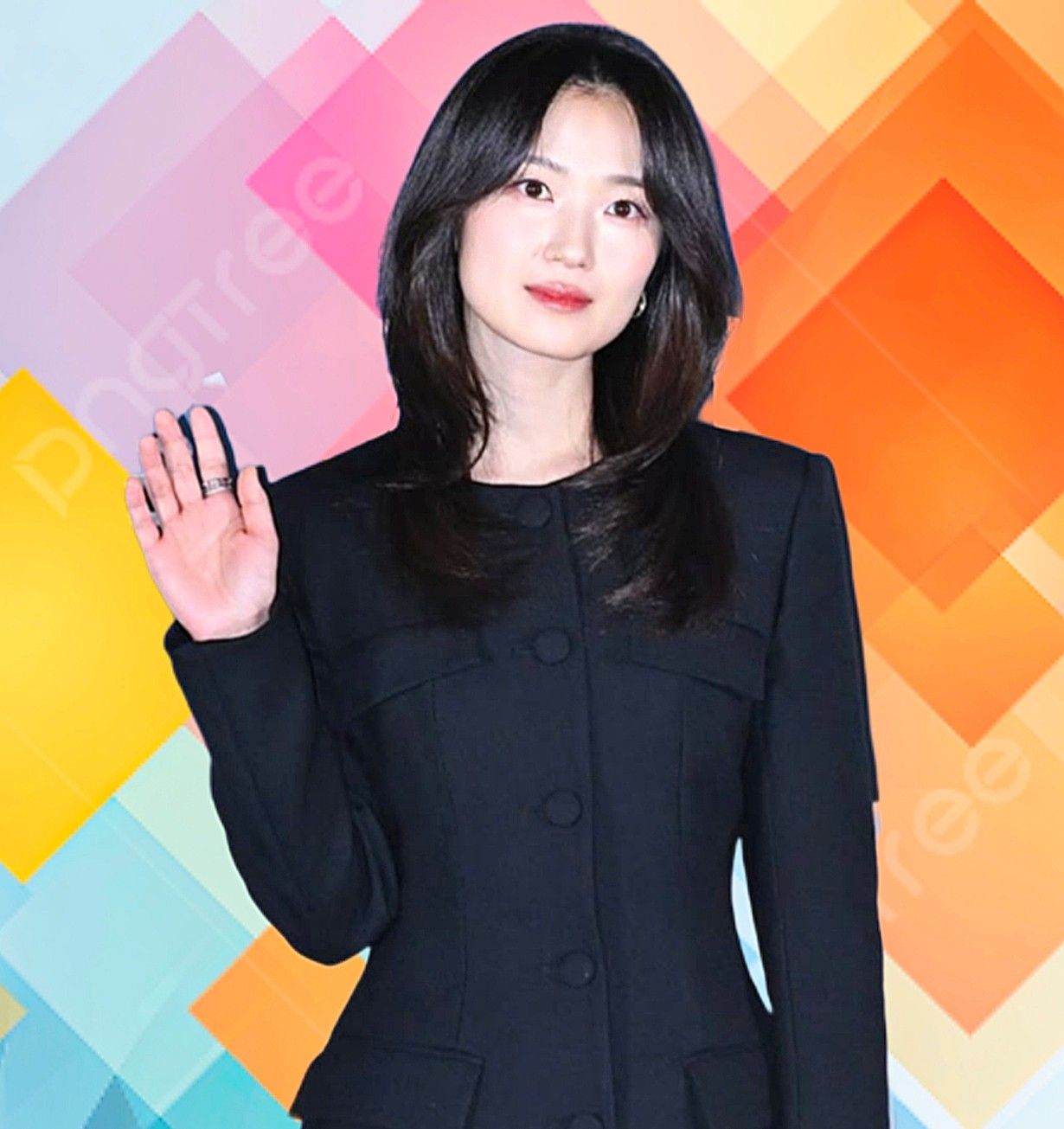 Behind-the-scenes cut of Kim Hyeyoon