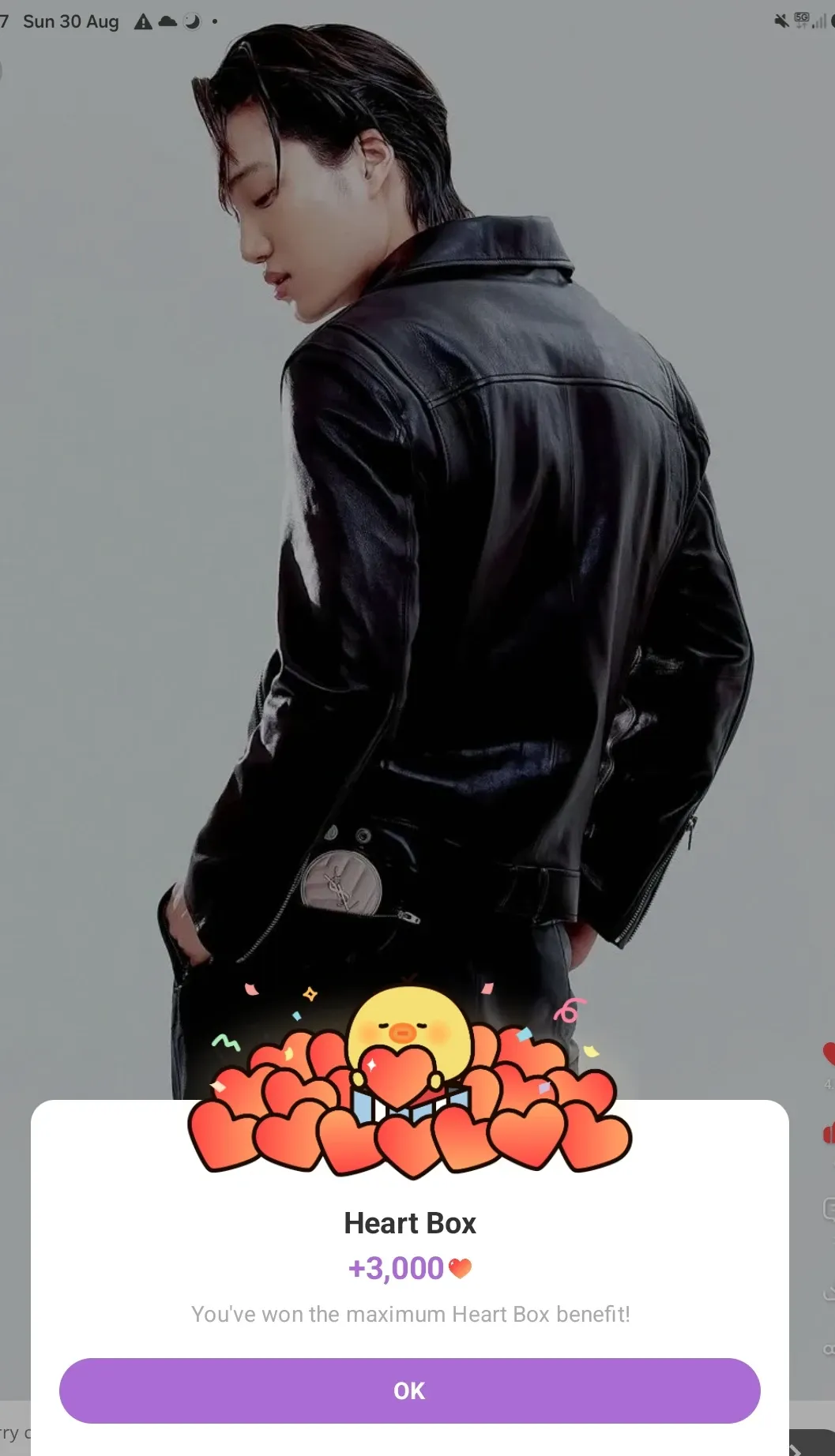 Representative background image loved by KAI fandom