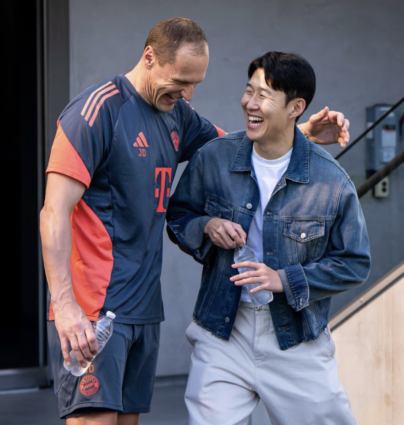 Behind-the-scenes cut of Son Heungmin