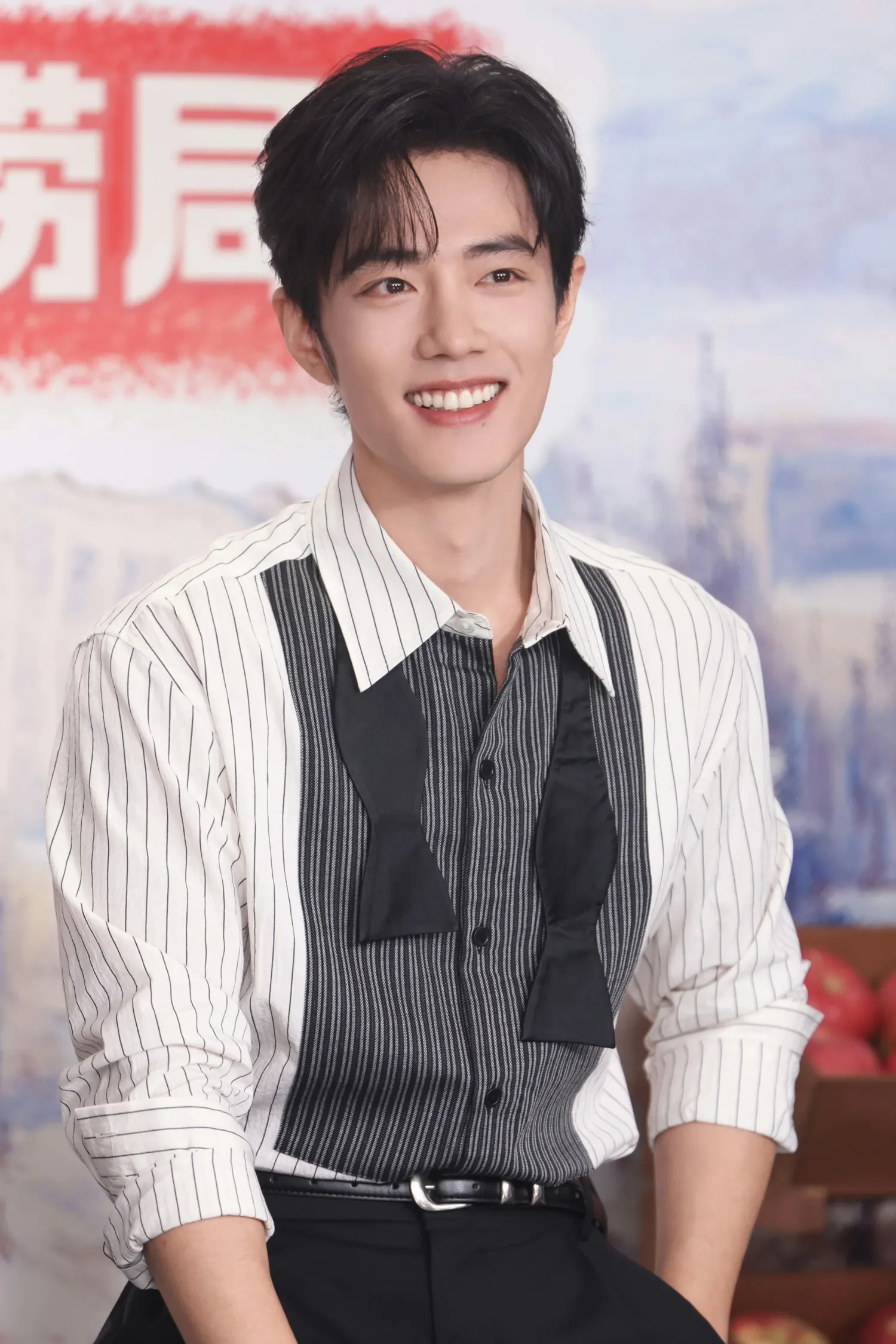 Recent activity shot of Xiao Zhan