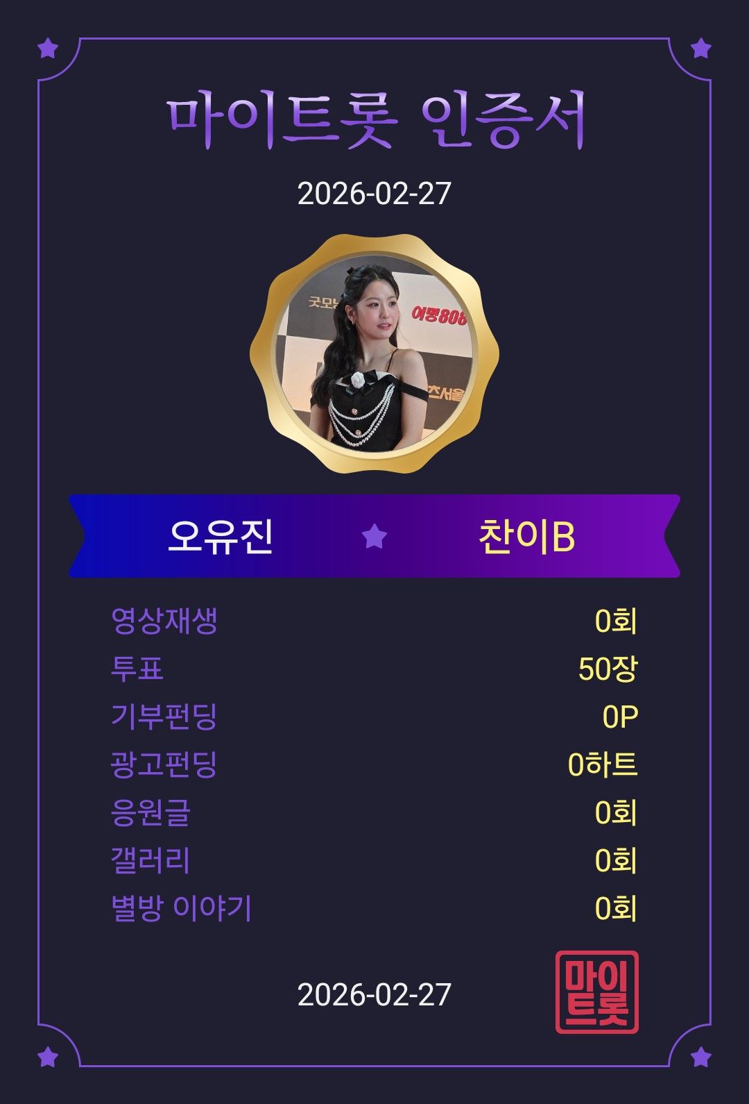 Oh Yujin的最新照片