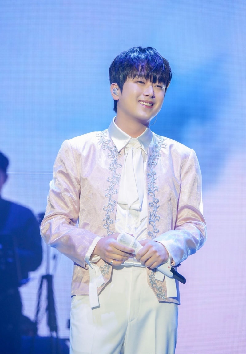 이찬원 팬이 찍은 순간